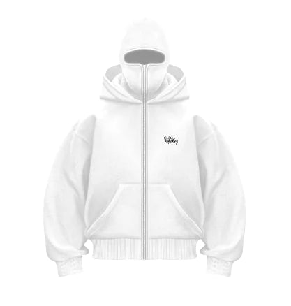 Double Hood Fleece-Lined Sweater