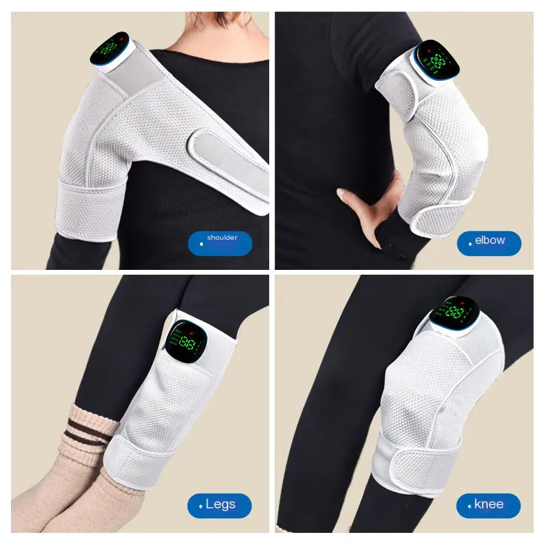 Electric Heated Knee Massager for Seniors with Heat Therapy