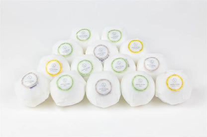 Bath Bombs Gift Box, Set of 14 Big 100% Natural Relaxing Bath Bombs